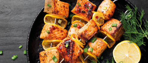 Sporteve - Pure Lady Fitness: Gegrillte Lachsspieße