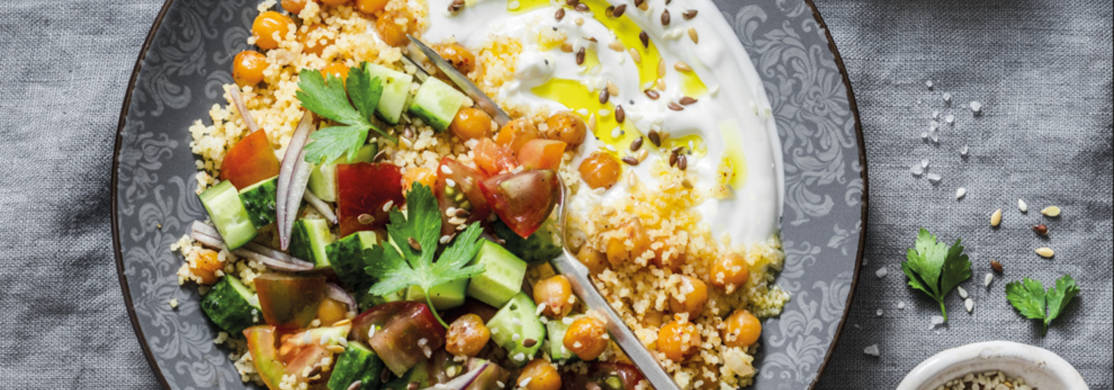 Sporteve - Pure Lady Fitness: Couscous mit Gurkensalat ZUBEREITUNG